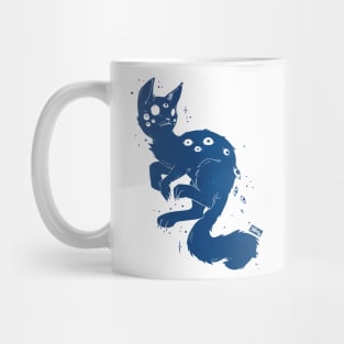 Cute Third Eye Cat With Many Eyes Mug